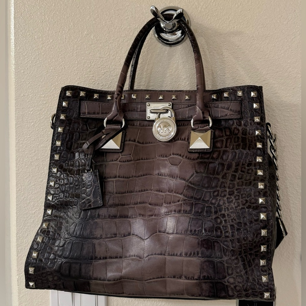 Michael Kors shoulder bag with long strap.